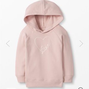 Hanna Andersson heart pull over sweater